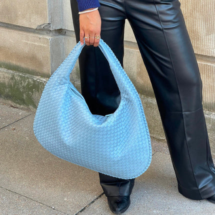WeaveLux Bag - Elegante Dames Schoudertas met Ruimte