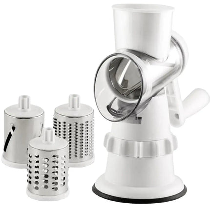 VeggieMaster Slicer - Handmatige Groentesnijder met 3 Bladen