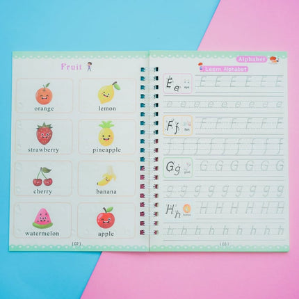 ScribbleJoy Boek - Herbruikbaar Educatief Schrijfboek voor Kinderen