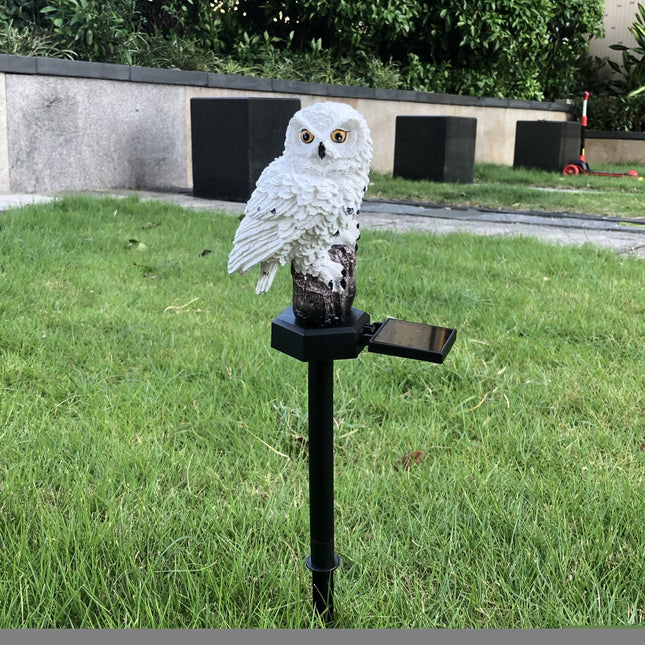 SolarOwl - Moderne LED Tuinlamp met Uniek Design
