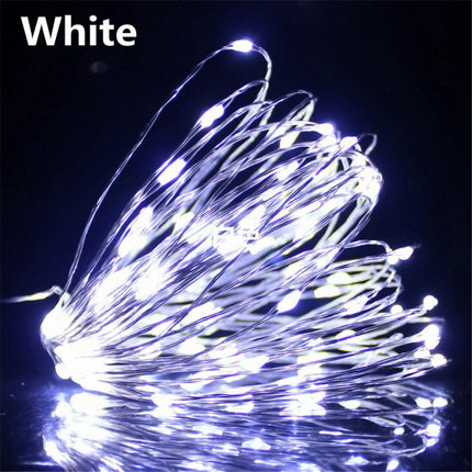 TwinkleWire - USB LED Lichtslinger in Koperdraad