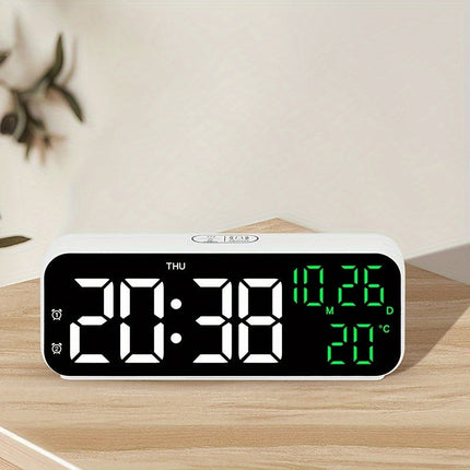 DeskTime - Stijlvolle Digitale USB Klok met Datum