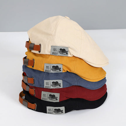 Confido - Stijlvolle Retro Baret voor Zelfvertrouwen