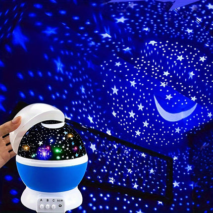 StarGlow Projector - LED Nachtlamp met Kleuren en USB