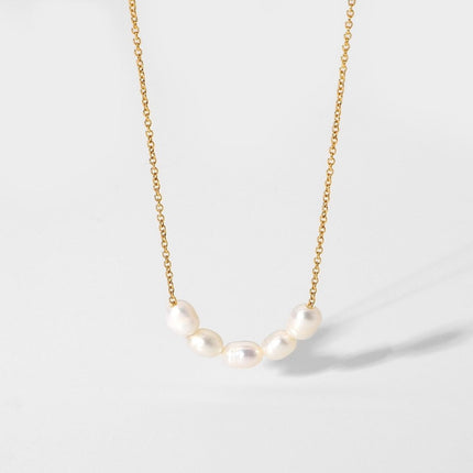 Elegante Celina Ketting met Luxe Zoetwaterparels