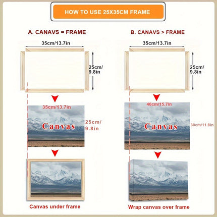 ArtFrame – Elegante Houten Fotolijst voor Kunst