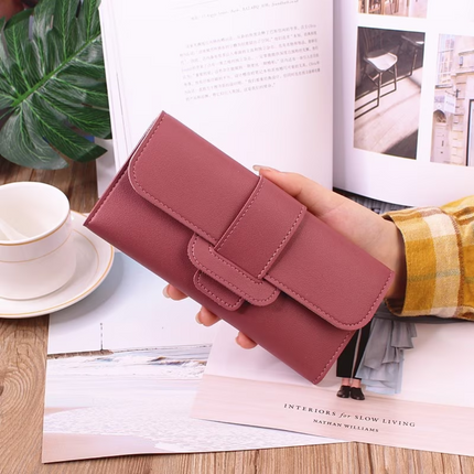SlimWallet - Minimalistische Leren Portemonnee voor Hem