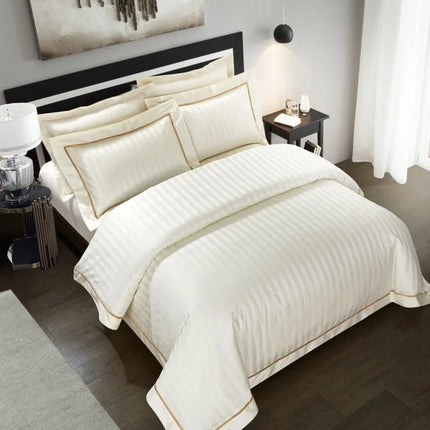 Prestige White - Luxe Egyptisch Katoenen Dekbedovertrek