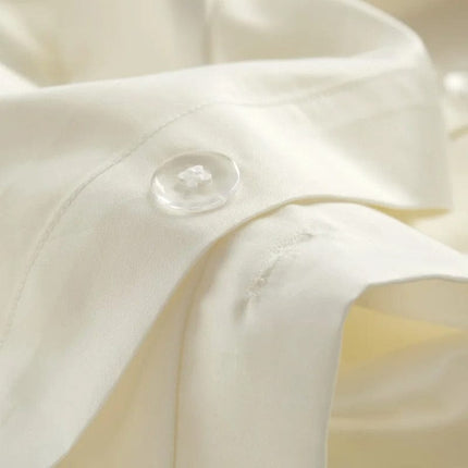 Prestige White - Luxe Egyptisch Katoenen Dekbedovertrek