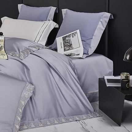 Luxxe Grey - Luxe Dekbedovertrekset van Egyptisch Katoen