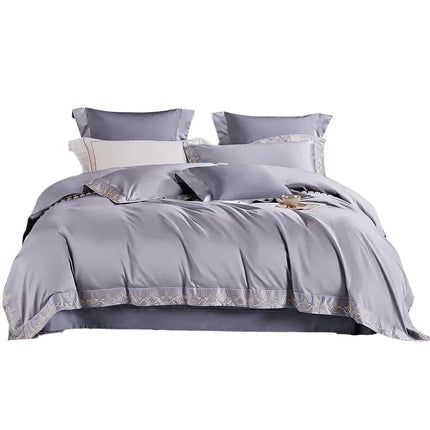 Luxxe Grey - Luxe Dekbedovertrekset van Egyptisch Katoen