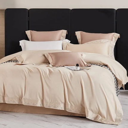 Luxxe Peach - Luxe Dekbedovertrekset van Egyptisch Katoen
