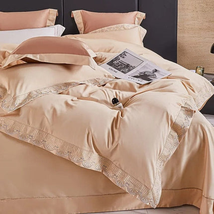 Luxxe Peach - Luxe Dekbedovertrekset van Egyptisch Katoen