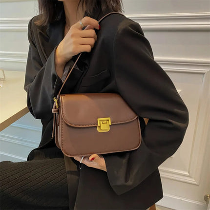 Ellieza – Elegante Leren Schoudertas voor Dames