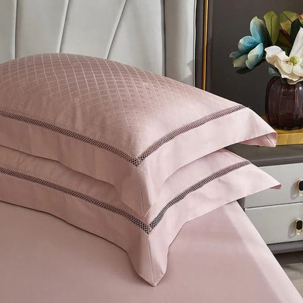 Elegance Blush - Luxe Dekbedovertrekset van Egyptisch Katoen