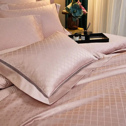 Elegance Blush - Luxe Dekbedovertrekset van Egyptisch Katoen