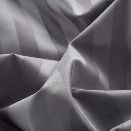 Prestige Grey - Luxe Egyptisch Katoenen Dekbedovertrek