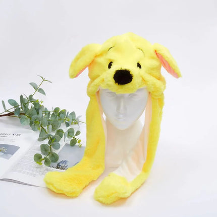 BunnyBounce Hat – Schattige Muts met Beweegbare Oortjes
