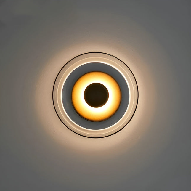 Luxe Nordic Glow - Premium LED Wandlamp met Glas en Goudaccenten