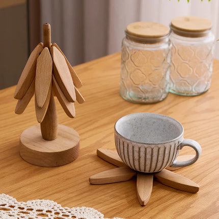 Houten Coasters - Ambachtelijke houten onderzetters