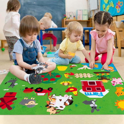 StoryCraft Felt Board – Creatief Leerbord voor Kinderen