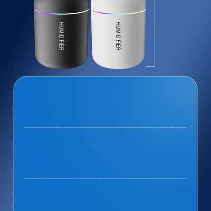MiniMist – Compacte USB Luchtbevochtiger voor Auto & Slaapkamer