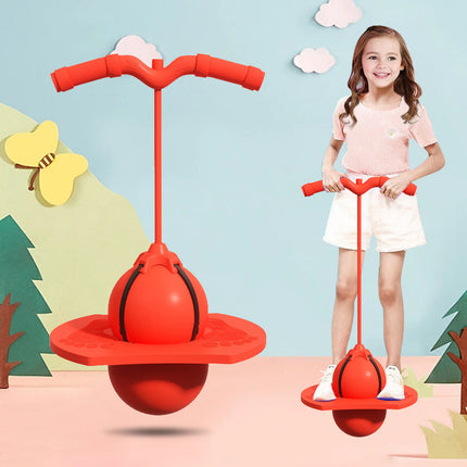 BounceBuddy – Veilige Balansspringstok voor Kinderen