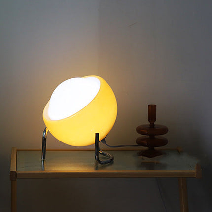 RetroGlow - Scandinavische Glas Tafellamp voor Sfeer