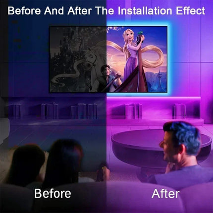GlowShift - RGB LED Strip voor Kamer en TV