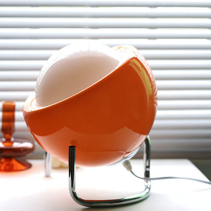 RetroGlow - Scandinavische Glas Tafellamp voor Sfeer