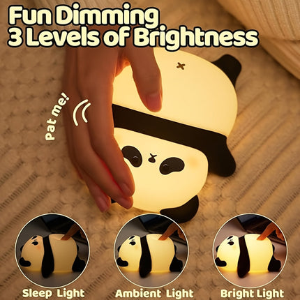 SugarPanda – Oplaadbare LED Nachtlamp van Siliconen