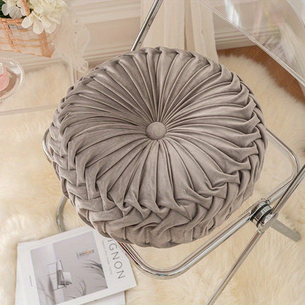 VelvetPumpkin Cushion - Luxe Pluche Kussen voor Comfort