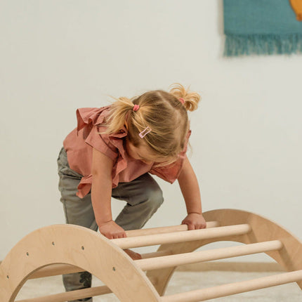 ClimbArc – Handgemaakte Duurzame Klimboog voor Kinderen