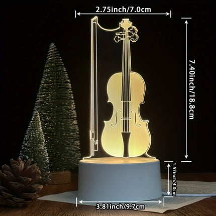 CelloGlow Lamp - 3D LED Nachtverlichting