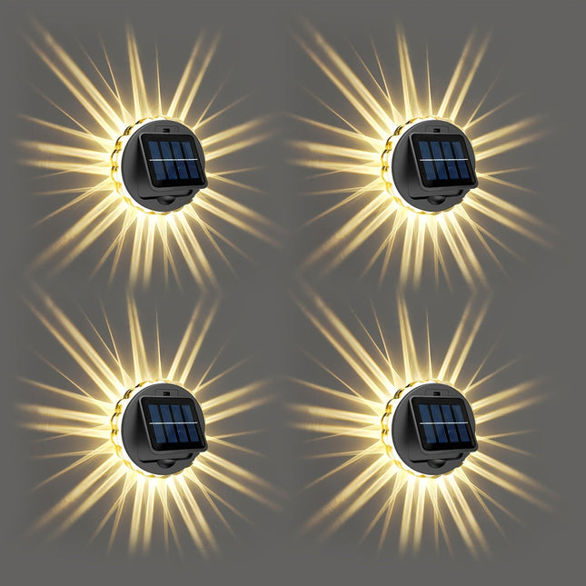 SolarGlow Lights – Set van 4 Zonne-energie LED Lichten voor Buiten