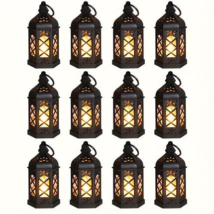 LuxeGlow Lanterns – Rustieke LED Set voor Feestverlichting