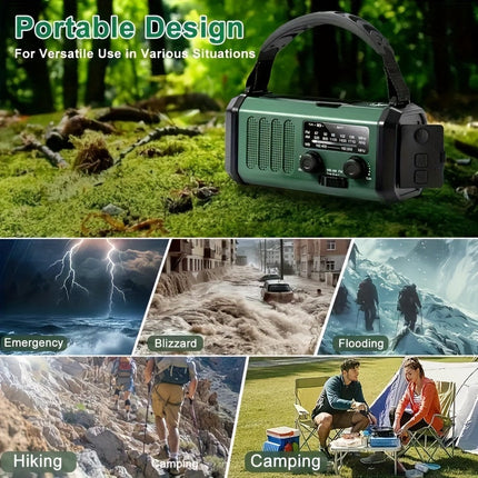 SurvivorPower - Duurzame Noodradio met Meerdere Functies