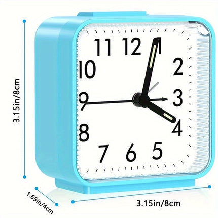 TimeEase - Stijlvolle Wekker met Verlichte Wijzers