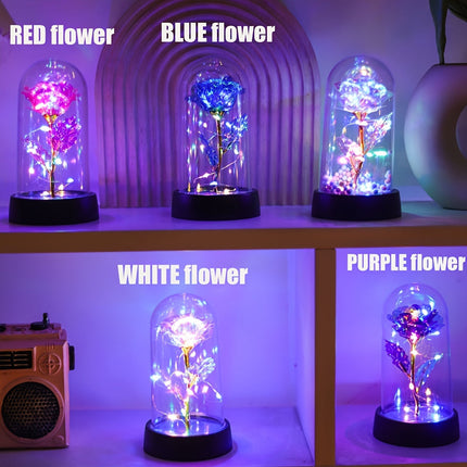 GoldenRose – Luxe Rozenlamp voor Interieurdecoratie