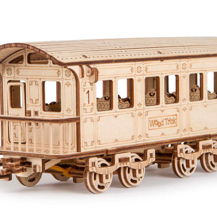 TrainCraft 3D Puzzel - Historische Locomotief met Waggon