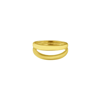 Aluna Dubbele Snaarring - Elegante en Stijlvolle Accessoire
