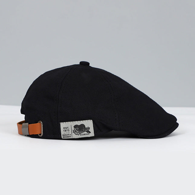 Confido - Stijlvolle Retro Baret voor Zelfvertrouwen