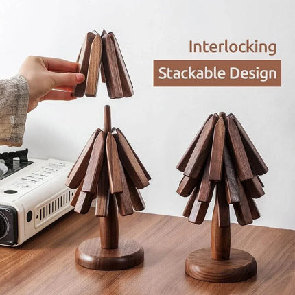 Houten Coasters - Ambachtelijke houten onderzetters