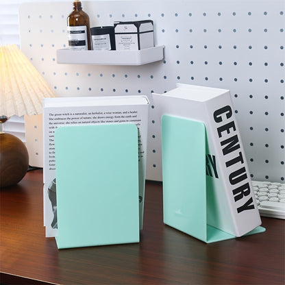 ClearStand - Elegante Transparante Boekensteunen Set van 2