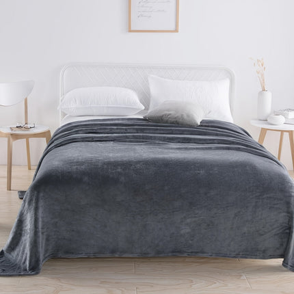 Grijze Flanellen Deken: Luxe Comfort voor Elk Seizoen
