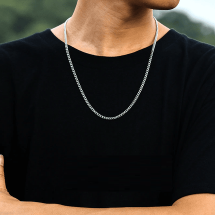 Elegante Cubaanse Schakelketting - Noah