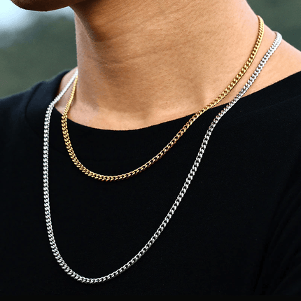 Elegante Cubaanse Schakelketting - Noah