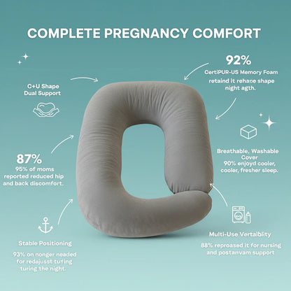 Dreamy bump support for comfy nights