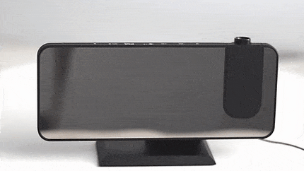 Astronatic™ Alarmklok - LED Scherm met 180° Projector