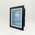 A4 Zwart Plat Frame